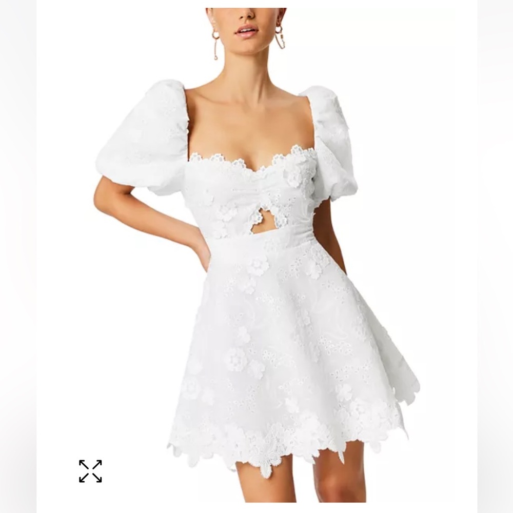Elliatt Fiorella Puff Sleeve Dress
